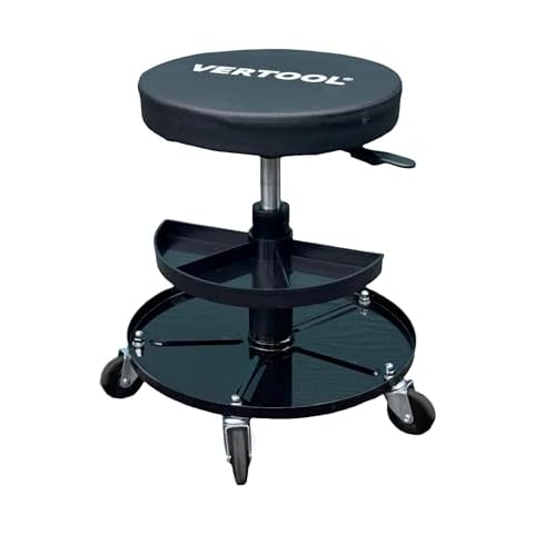 VERTOOL Adjustable Detailing Stool for Workshops Cover