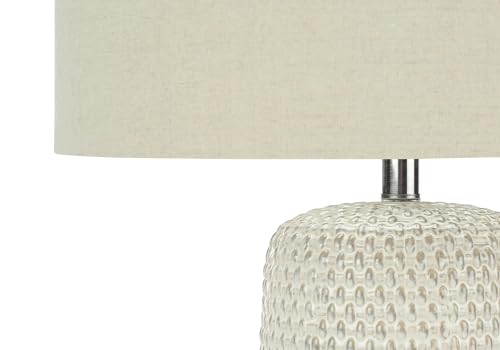 Lámpara de Mesa Monarch Specialties Ceramic Beige miniatura 7