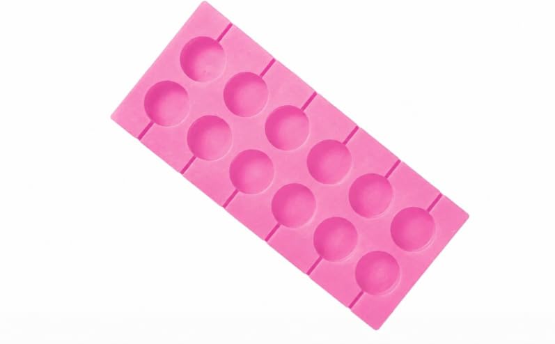 HOMEBAKERS MART 12 Cavity Silicon Lollipop Mould-picture-24