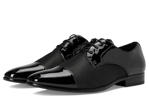 Stacy Adams Mens Pharaoh Cap Toe Oxford Black 12 Wide by Stacy Adams - Image 3