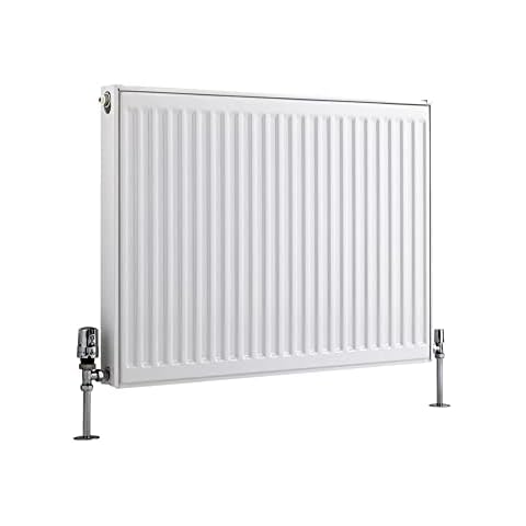 Milano Compact White Double Panel Radiator Cover
