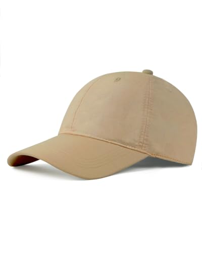 Image of Zylioo Oversize XXL Linen Baseball Cap,Extra Large Breathable Dad Hat,Soft Crown Golf Cap for Big Heads 23 inch-25.5 inch