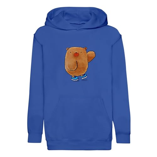 Sweat à capuche enfant ourson basket cadeau anniversaire mignon