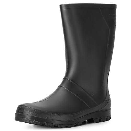 Bottes de pluie antidérapantes Ladeheid LA-959 en caoutchouc PVC imperméable