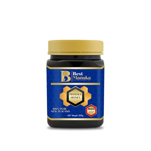 Best Manuka MGO 450+ 500g Miel de Nueva Zelanda