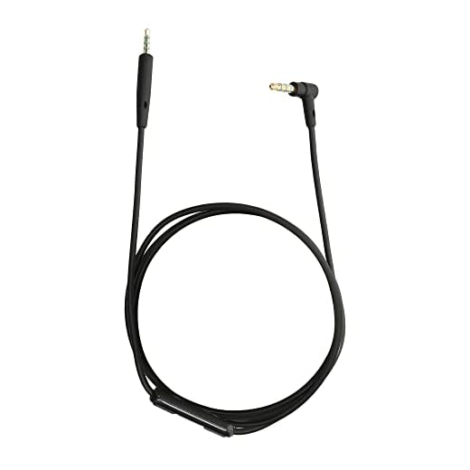 kwmobile Kopfhörerkabel für JBL E30 / E50 / E55BT / E65 BTNC/LIVE 500BT / Tune 600 BTNC/LIVE 650 BTNC - Ersatz Kabel 150 cm Mikrofon Lautstärkeregler - 3.5mm Klinke