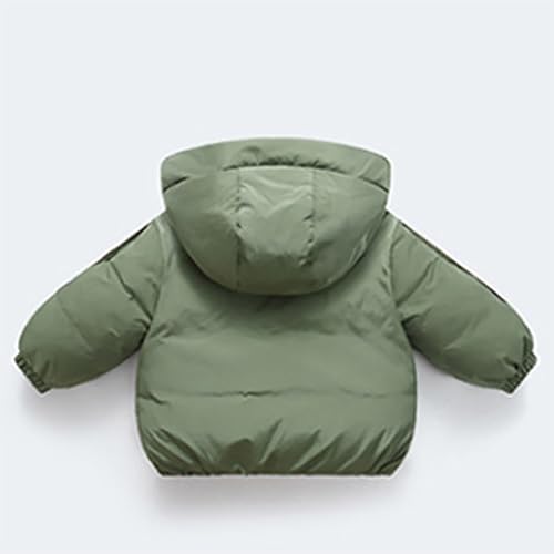 Leather Coats for Boys Boys Winter Warm Thick Solid Cotton Long Sleeve Padded Jacket Coat Clothes2