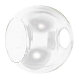 Faible entretien : la surface en verre est facile à nettoyer, garantissant que l'abat-jour reste en bon état, abat-jour de lustre, abat-jour de lampe rétro
