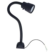5W Maschinen LED Arbeitsleuchte LED Lampe Flexible Schwanenhalslampe 24V 36V für Drehmaschine Fräsen Bohrmaschine Industriebeleuchtung