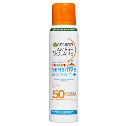 Brume Solaire Enfant Corps Spf 50+ Hypoallergénique Sensitive Expert+ Garnier Le Spray De 150ml - vue 2