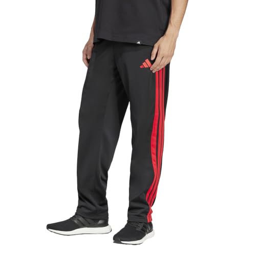 Image of adidas Men's 3-Stripes Tricot Open Hem Track Pants