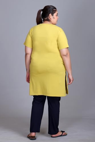 Image of In Love Women's Plus Size Graphic Printed Cotton Night Suit Set Short Sleeve