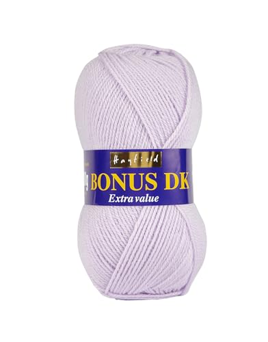 Sirdar Hayfield Bonus DK Double Knitting Yarn, Lavender (565), 100g