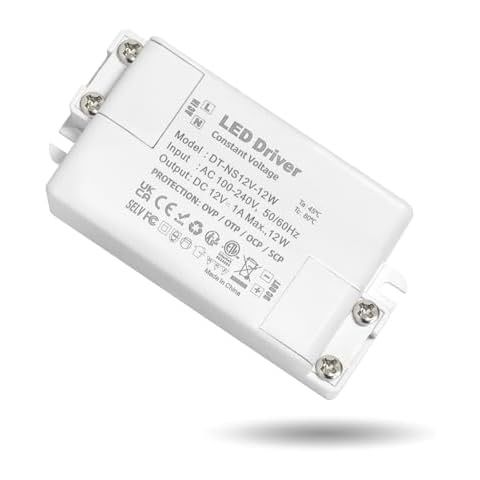 12V 12W LED Transformer by ZAKVOP Cover