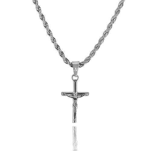 Collier croix de confirmation pour homme, le cadeau religieux idéal