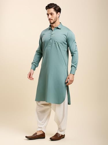 Image of Rajubhai Hargovindas Men's Premium Pathani Kurta