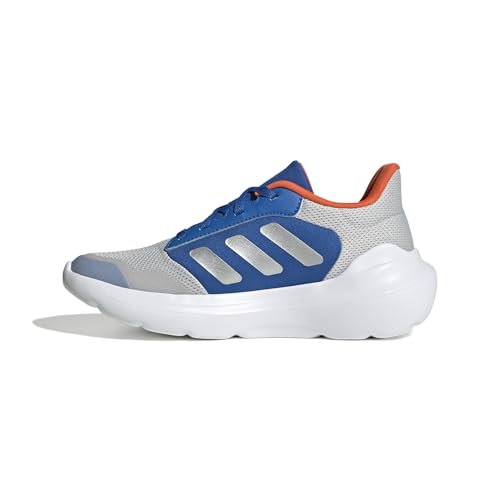 adidas Tensaur Run 3.0 Shoes Junior, Sneakers Unisex Children, Grey One Silver Met Bright Royal, 3.52