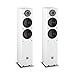 DALI Oberon 5 Hi-Fi Floorstanding Tower Speakers - White (Pair)