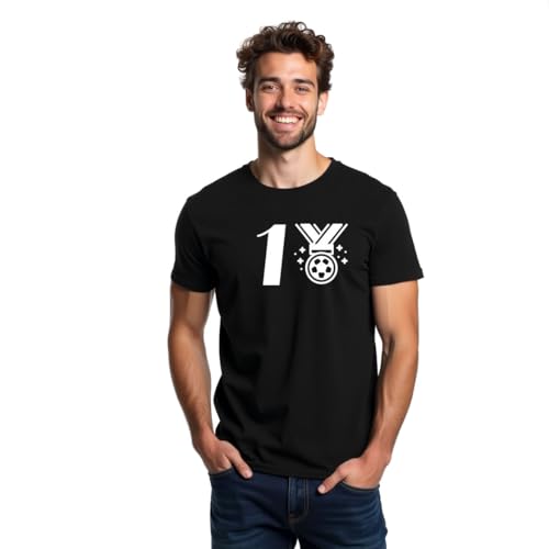 Image of ALOVA Men's Printed Polyester Sports T-Shirt - Round Neck, Half Sleeves, Lightweight, Ideal for Running, Gym, Training, and Everyday Sports Activities