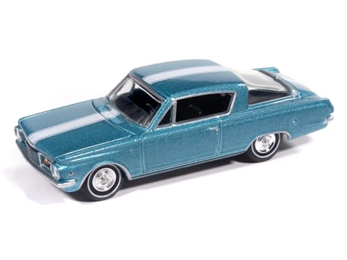 Modelo a escala 1:64 Barracuda Formula S 1965 Turquesa miniatura 1