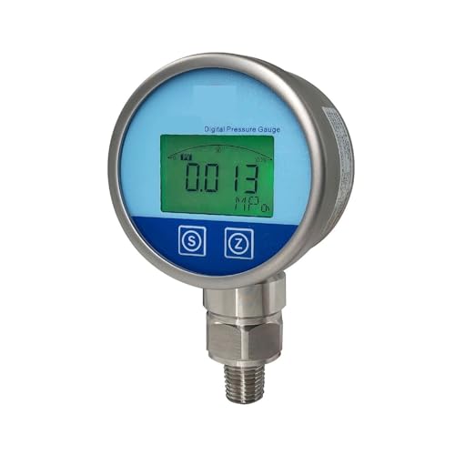 DR3702 Digital Pressure Gauge With Output 4-20ma 0.5%FS Power Supply 24VDC For Air Oil Water Tester(0-6MPa,NPT1-4)