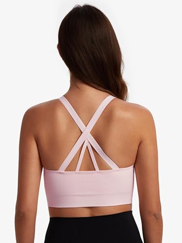 Image of Angelhood Nursing Bras for Breastfeeding, Seamless Nursing Sports Bra Medium Impact Support Maternity Bras for Pregnancy