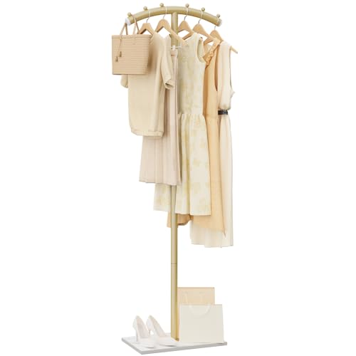 ENUMAIL T-förmige Metall Kleiderbügel, Garderobenständer mit...