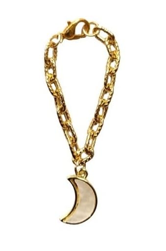 morel STURDY GOLDEN PLATED CHAIN WITH HALF MOON PENDANT WATCH CHARM GIFT FOR WIFE, DAUGHTER, SISTER, FRIENDS. (B0BTM9T2WT) Amazon Price History, Amazon Price Tracker
