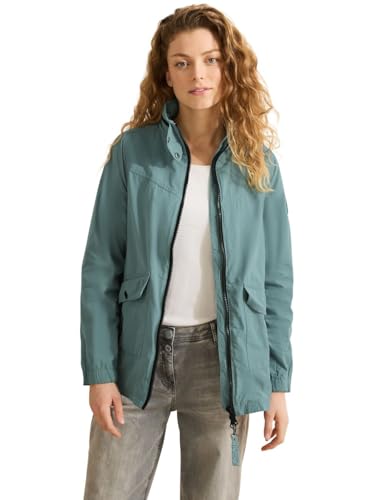 Veste midi femme Cecil manteau léger de mi-saison coupe droite couleur tendance