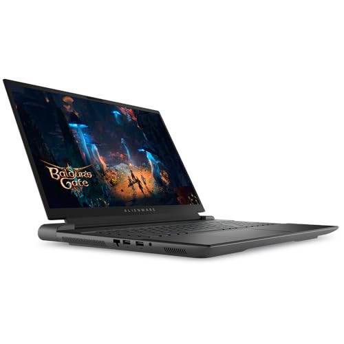 Laptop para jogos Alienware M18 R2, tela de 45.7 cm QHD+ 165Hz, Intel 24-Core i9-14900HX, GeForce RTX 4080, 64GB DDR5, SSD de 4TB, Wi-Fi6, teclado retroiluminado, Windows 11 Pro, com licença vitalícia