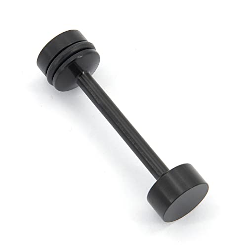 Cnraqr Ls Engine Billet Aluminum Oil Diverter Barbell Fits Gm Gen Iii & Iv Ls Engines Ls1 Ls2 Ls3 Ls6 Ls7 Ls9 Lq4 Lq9 4.8L 5.3L 6.0L 6.2L Black #TOP3