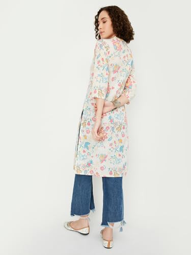 Image of Max Women's Cotton Regular Fit Casual Kurta