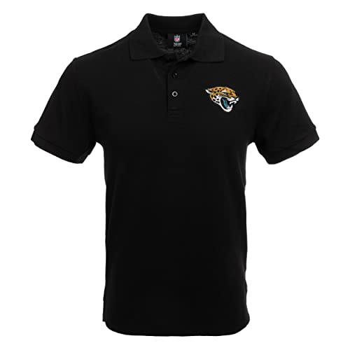 FOCO Jacksonville Jaguars NFL Mens Casual Color Polo - L