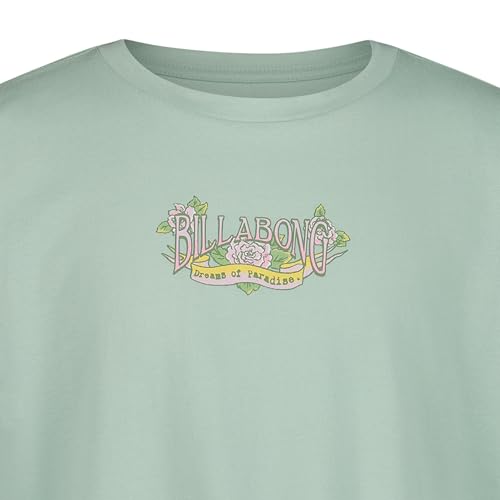 Image of Billabong Girls' Premium Short Sleeve Oversized Fit Graphic T-Shirt