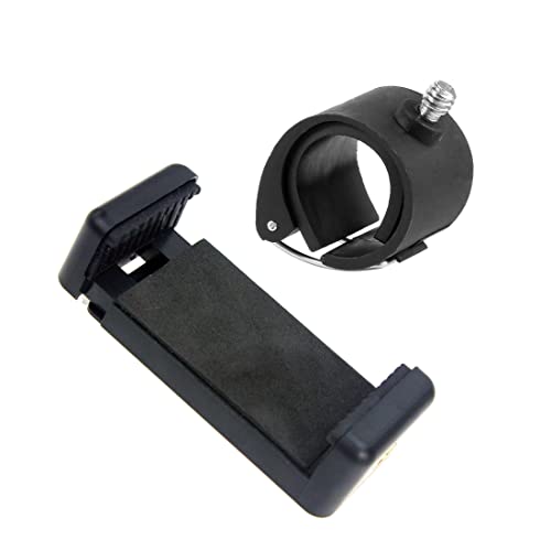 NovelGoal Phone Lock Holder Clip on Selfie Stick Monopod for 11 Osmo Action Cams (Small w Phone Holder)