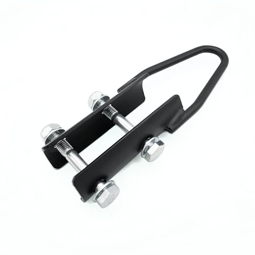 Valor Fitness Heavy-Duty Rope Clamp for 1.5” Climbing Rope – Secure Steel Mount, 750 lb Capacity - Compatible With Carabiner (Not Included) for Home Gym & Obstacle Training