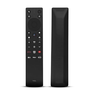 Replacement Remote fit for TCL Google Smart TV RC923A FMB1- Fits: 50QM6K, 55QM6K, 65QM6KPRO, 75QM6KPRO, 85QM6K, 98QM6KPRO and More - Voice Control - Setup Required