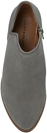Lucky Brand Women's Ferolia Bootie Ankle Boot, Titanium, 12 | Image 4