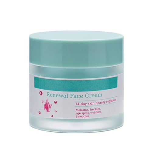 Renewal Face Cream | Melasma Freckles Age Spots & Dark Spots | With Alpha Arbutin and Kojic Acid | 50g