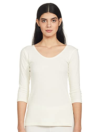 Image of Amazon Brand - Symbol Women Casual Slim Fit Thermal Top (Available in Plus Sizes)