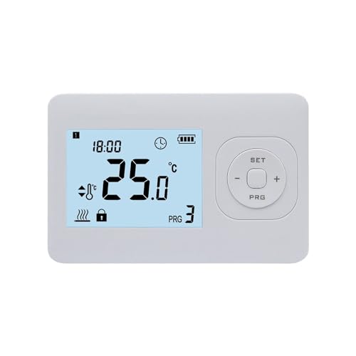 Termostato de reloj CV - Digital - Encendido/Apagado - Blanco