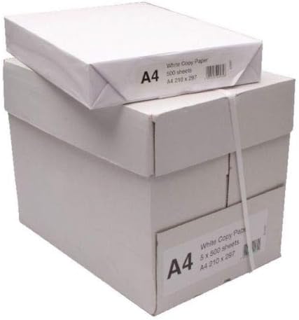 K-One 1 Box A4 Plain White Multifunction Copier Paper 80GSM 2500 Sheets (5 Reams)