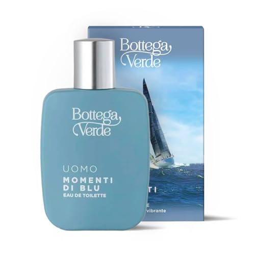 Bottega Verde - Momenti Di Blu, Eau De Toilette, 50 Ml, Profumo Uomo, Fragranza Fresca E Muschiata