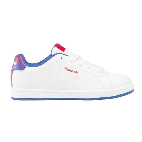 Reebok RBK Royal Complete CLN 2.0, Zapatillas, White/BOUNDLESSBLUE/VECTORRED, 33 EU