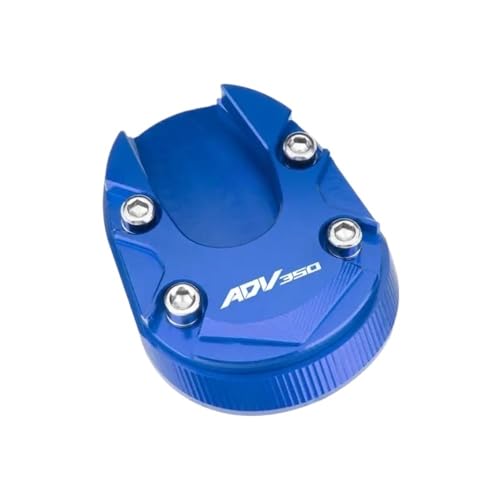 Béquille latérale ADV350 élargie pour éviter les chutes de la moto sur goudron chaud