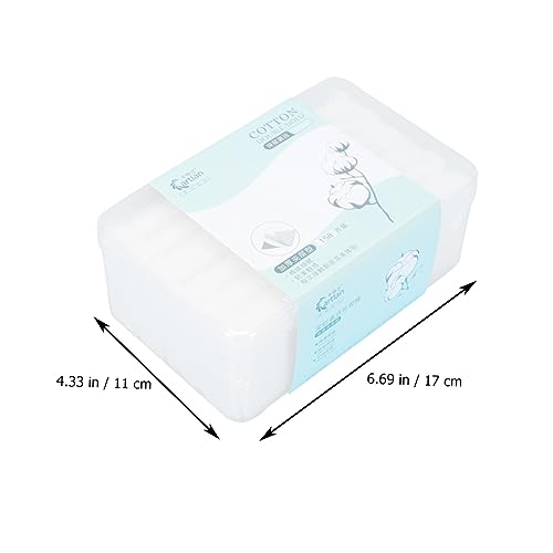 VINTORKY 158Pcs Almofada De Algodão Almofadas Menstruais De Algodão Almofada De Maquiagem Descartáve