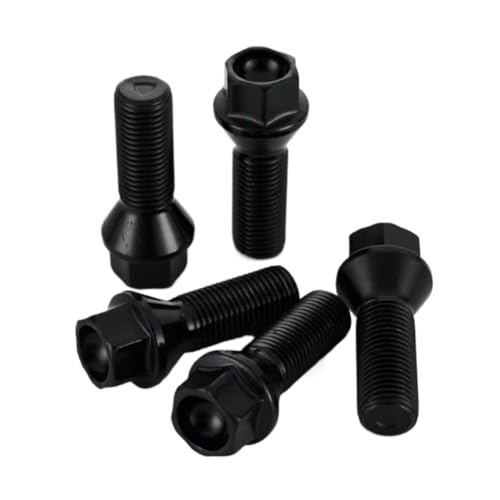 �z�C�[���i�b�g �X�^�b�h�{���g M14x1.25 65mm E70 E70N E71 F20 F21 F22 F30 F31 F34 F45 �ɑΉ�(Color Name: M12x1.25)