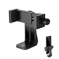 Stativhandyhalterung Handy Stativ Adapter Zubehör, Vertikale und Horizontale Handy-Halter Tripod Smartphone Clip Mount mit 360° Drehbare Selfie Stick für iPhone Samsung Huawei Xiaomi Oneplus