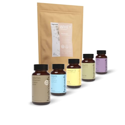 hCGC® Stoffwechselpaket | 21 Tage Stoffwechselkur | mit WPC 80 Molkenprotein | Broschüre mit Anleitung | + Darmsanierung