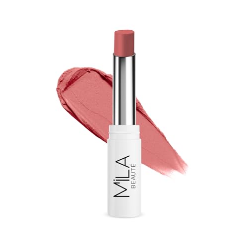 Image of MILA BEAUTE Locked In Lips Lipstick | Transfer Proof Formula with Velvety Texture | Lightweight & Comfortable | Highly Pigmented Lipsticks | Shade -
